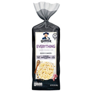 Quaker Rice Cakes Everything Flavor - 5.9 OZ