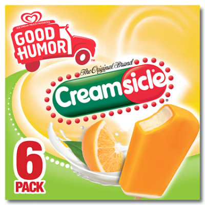 Good Humor Creamsicle Ice Cream Bars - 16.5 Oz