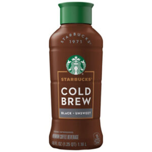 Starbucks Premium Unsweet Cold Brew Black Coffee Beverage - 40 Fl. Oz.