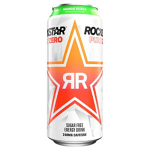 Rockstar Pure Zero Energy Drink Mango Guava - 16 FZ