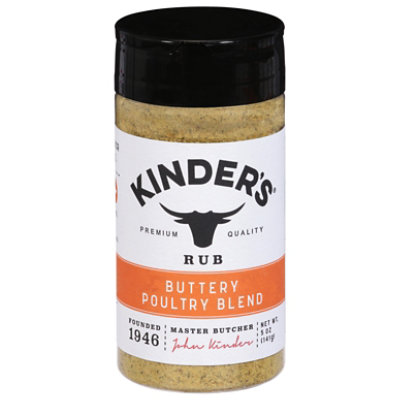 Kinders Seasoning Buttery Poultry Blend - 5 Oz