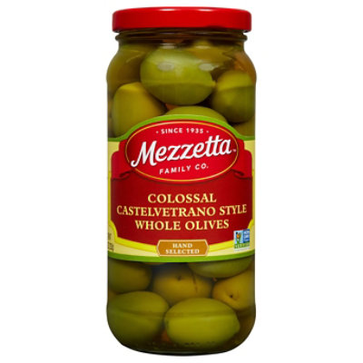 Mezzetta Castelvetrano Green Olives Whole - 8 OZ