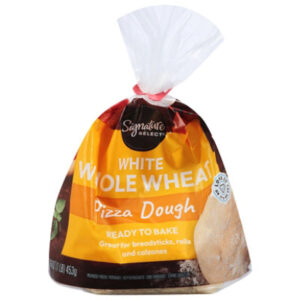 Signature Select White Whole Wheat Pizza Dough - 16 Oz