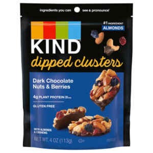 Kind Dipped Clusters Dark Chocolate Nuts & Berries - 4 Oz