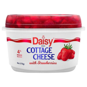 Daisy 4% Cottage Cheese With Strawberry - 6 OZ