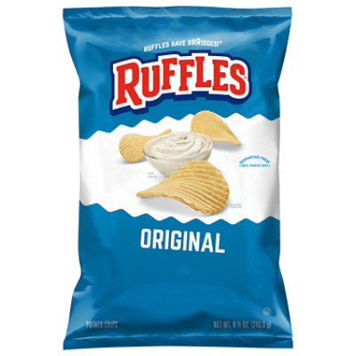 Ruffles Potato Chips Original - 8.5 OZ