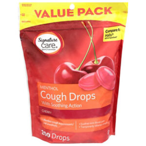 Signature Select/Care Cough Drops Menthol Cherry - 200 CT