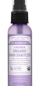Dr. Bronner's Lavender Organic Hand Sanitizer - 2 Fl. Oz.