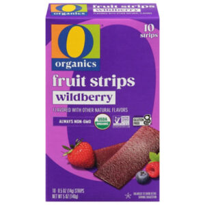 O Organics Fruit Strips Wild Berry - 5 Oz
