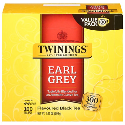 Twinings Of London Earl Grey Tea - 100 CT