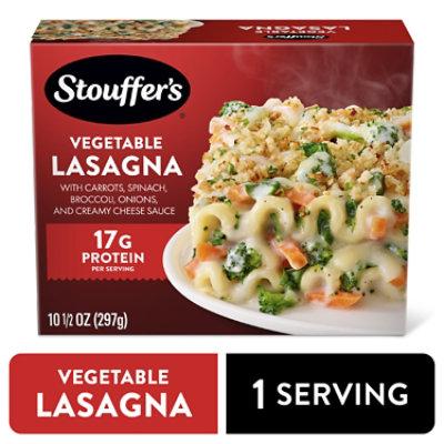 Stouffers Vegetable Lasagna - 10.5 OZ