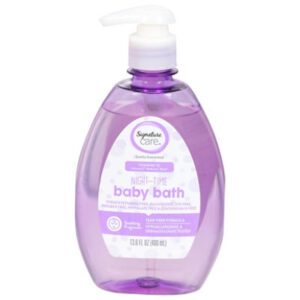 Signature Select/Care Baby Bath Night Time - 13.6 Fl Oz