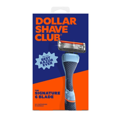 Dollar Shave Club Razor Starter Set 6 Blade Extra Close - Each