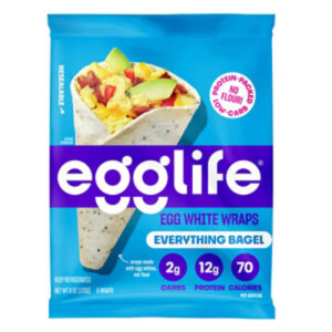 egglife Egg White Wraps Everything Bagel - 6 Oz.