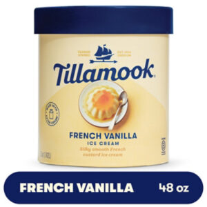 Tillamook French Vanilla Ice Cream - 48 Oz