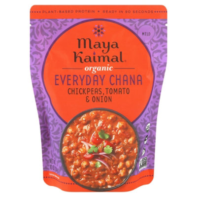 Maya Kaimal Everyday Chana Tom Onion - 10 OZ