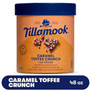Tillamook Caramel Toffee Crunch Ice Cream - 48 Oz