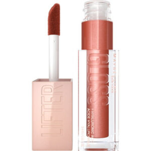 Maybelline Lifter Gloss Lip Gloss Makeup With Hyaluronic Acid Topaz - 0.18 Fl. Oz.