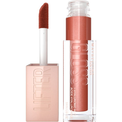 Maybelline Lifter Gloss Lip Gloss Makeup With Hyaluronic Acid Topaz - 0.18 Fl. Oz.
