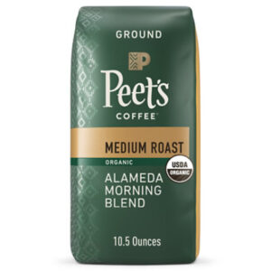 Peet's Coffee Organic Alameda Morning Blend Medium Roast Ground Bag - 10.5 Oz
