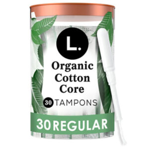 L. Organic Cotton Tampons Regular Absorbency - 30 Count
