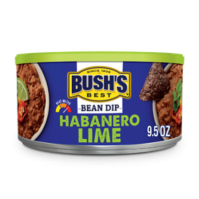 Bush's Habanero Lime Bean Dip - 9.5 Oz