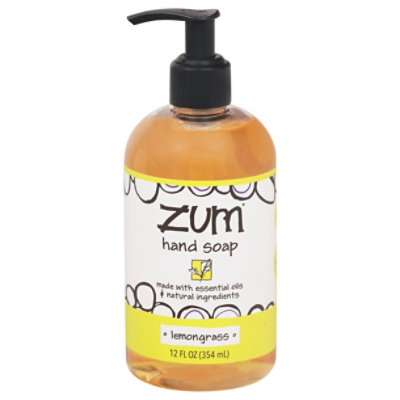Zum Lemongrass Liquid Hand Soap - 12 FZ