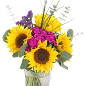 Mason Jar Arrangement - Each