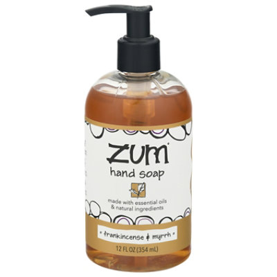 Zum Frankincense & Myrrh Liquid Hand Soap - 12 FZ