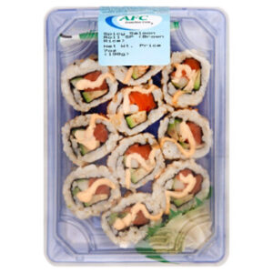 ZENSHI Sushi Spicy Salmon Roll Brown Rice* - 7 Oz (Available After 11 AM)