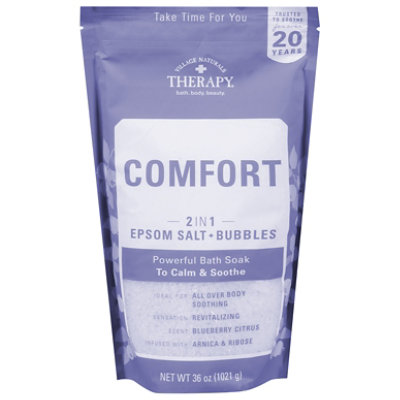 Village Naturals Therapy Body Soak Chronic Pain & Fatigue Arnica & Epsom Salt - 36 Oz