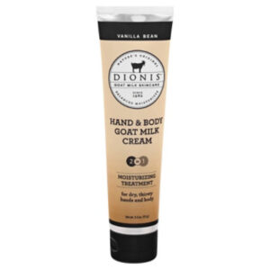 Dionis Hand & Body Cream Goat Milk Vanilla Bean - 3.3 Oz