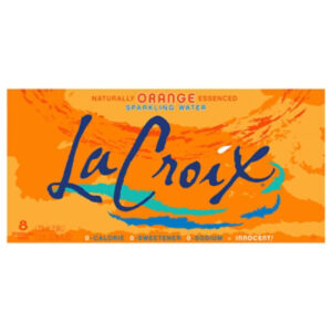 LaCroix Orange Sparkling Water - 8-12 Fl. Oz.