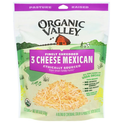 Org Valley Mex Blnd Shred - 6 OZ