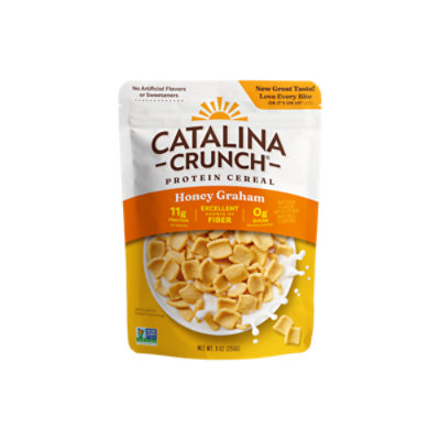 Catalina Crunch Honey Graham Protein Cereal - 9 Oz