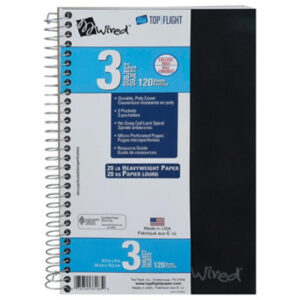 Top Flight Wired 9.5 X 6 Notebook - EA