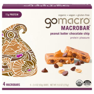 GoMacro Peanut Butter Chocolate Chip - 4-2.3 Oz