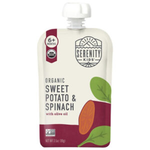 Serenity Kids Sweet Potato With Spinach - 3.5 Oz