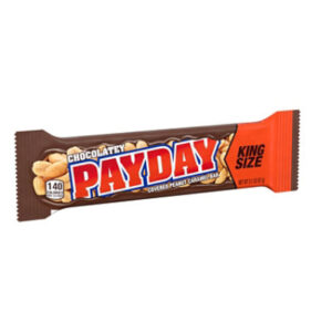Payday Chocolatey Peanut Caramel King Size Candy Bar - 3.1 Oz
