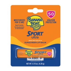 Banana Boat Ultra Sport Sunscreen Lip Balm Broad Spectrum SPF 50 - 0.15 Oz