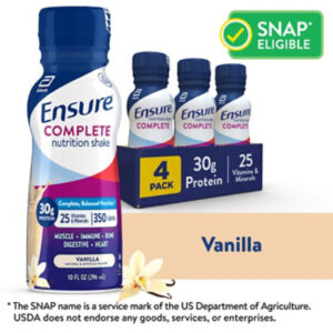 Ensure Complete Vanilla Nutrition Shake - 4-10 Fl. Oz.