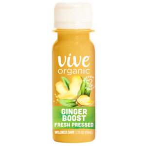 Vive Organic Ginger Boost Wellness Shot Fresh Pressed Ginger Shot - 2 Fl. Oz.