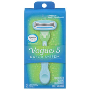 Signature Select/Care Razor System Vogue 5 - EA