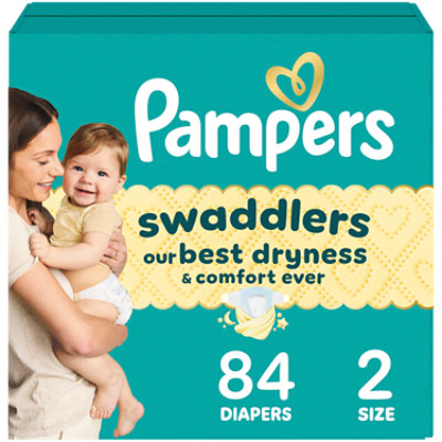 Pampers Swaddlers Baby Diapers Size 2 - 84 Count