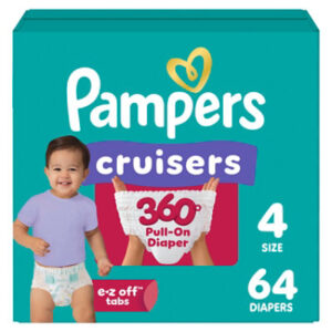 Pampers Cruisers 360 Size 4 Diapers - 64 Count