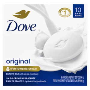 Dove Bar Soap White - 10-3.17OZ