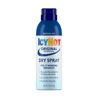 Icy Hot Dry Spray - 4 OZ