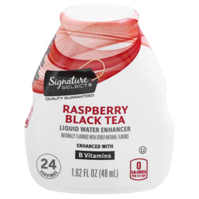 Signature SELECT Liquid Water Enhancer Raspberry Black Tea - 1.62 FZ