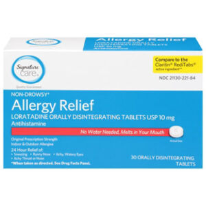 Signature Select/Care Allergy Relief Loratadin Melt Tab - 30 CT