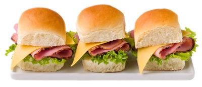ReadyMeals Black Forest Ham Sliders Sandwich 3ct - EA